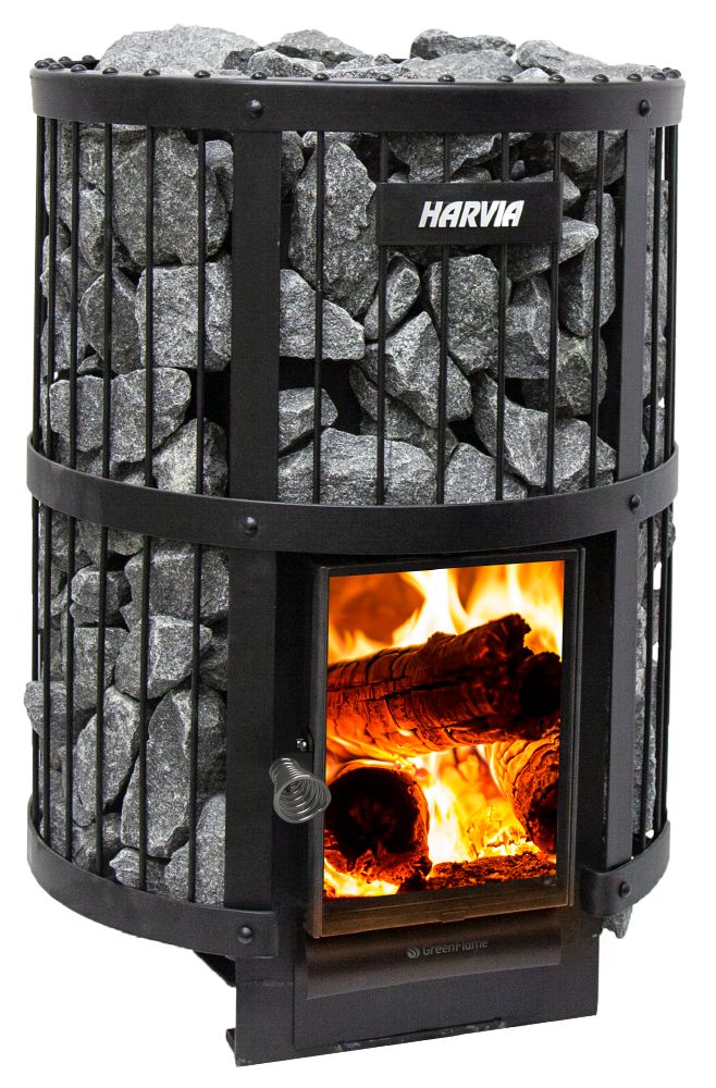 Harvia Legend GreenFlame Series 240 Wood Stove Sauna Heater