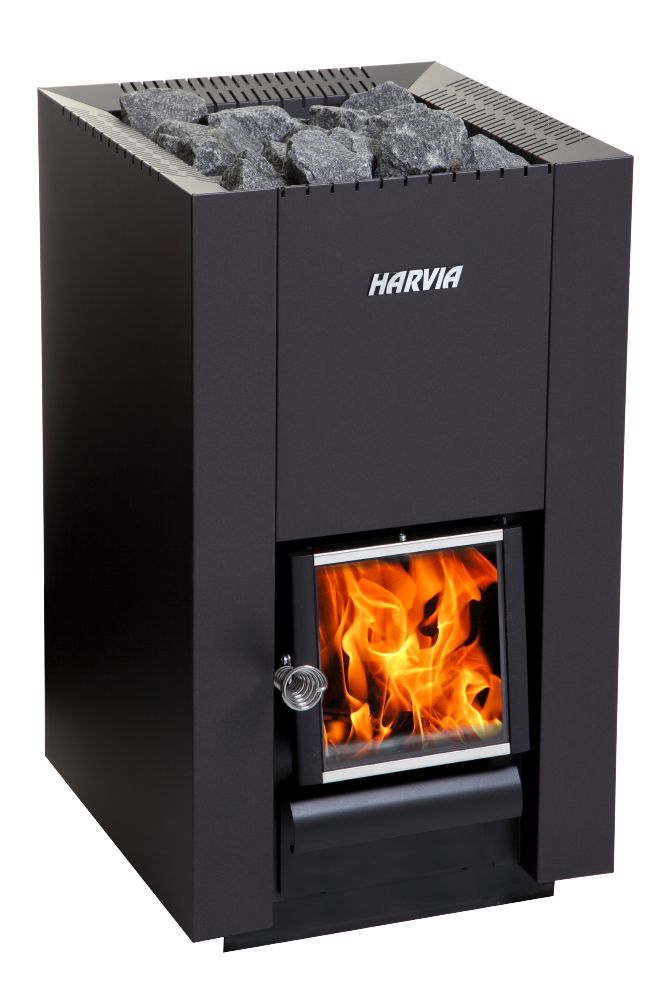 Harvia Linear Series Wood Stove Sauna Heater