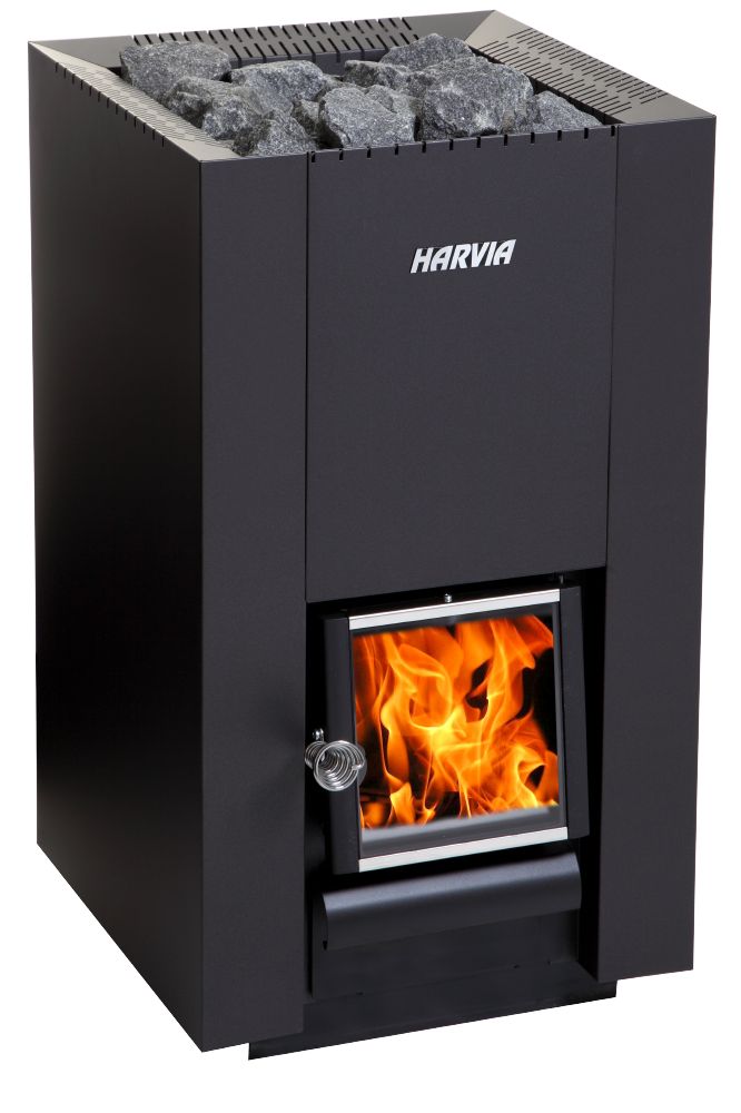 Harvia Linear Series Wood Stove Sauna Heater