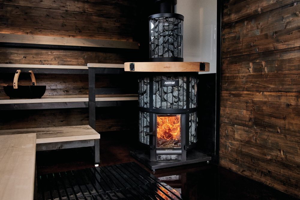 Harvia Legend GreenFlame Series 240 Wood Stove Sauna Heater