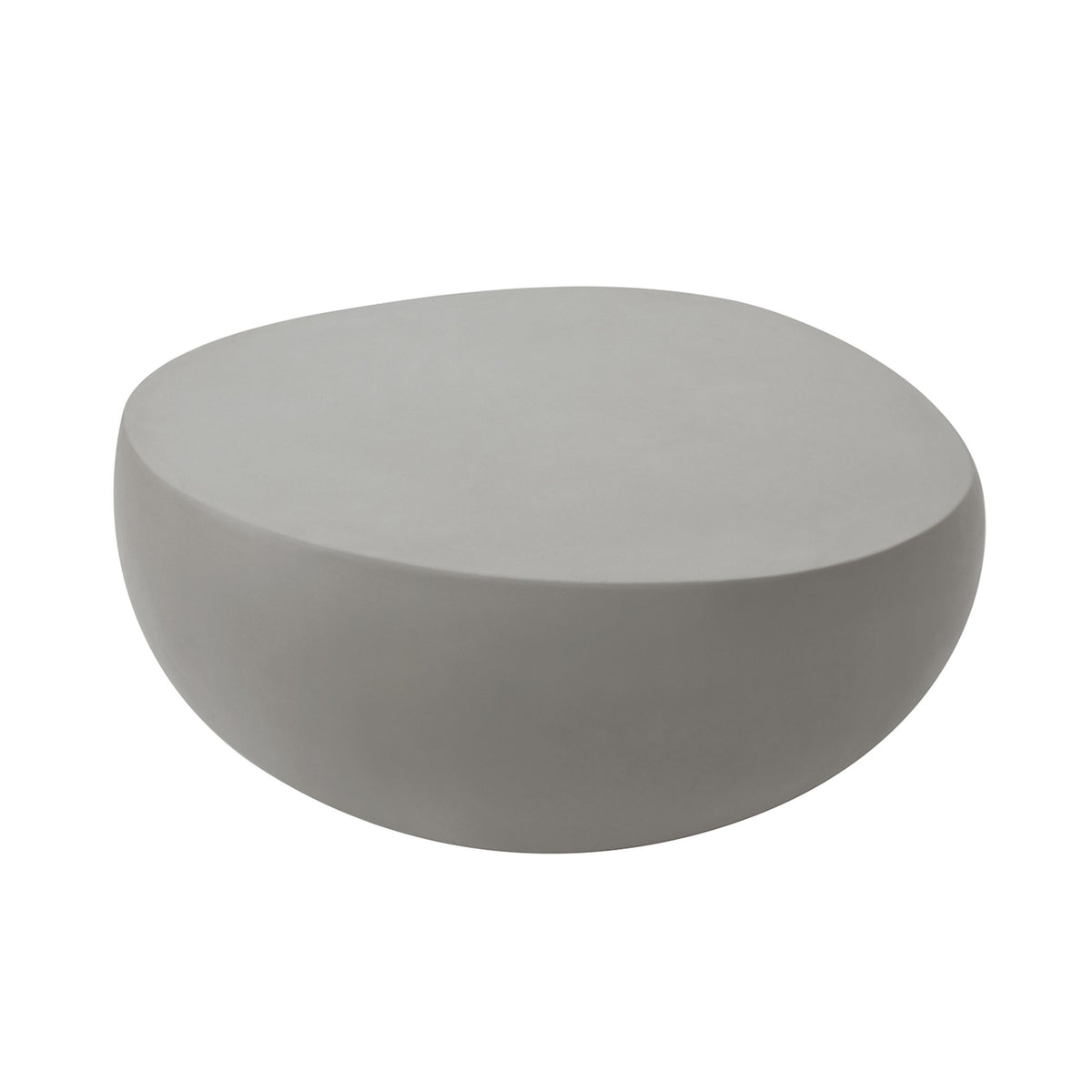 Elementi Home Ikaria 42&quot; GFRC Cobble Coffee Table