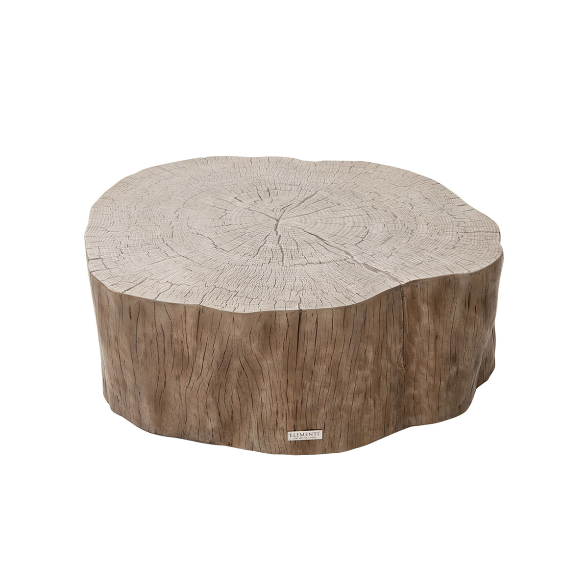 Elementi Home Daintree 42&quot; GFRC Round Coffee Table