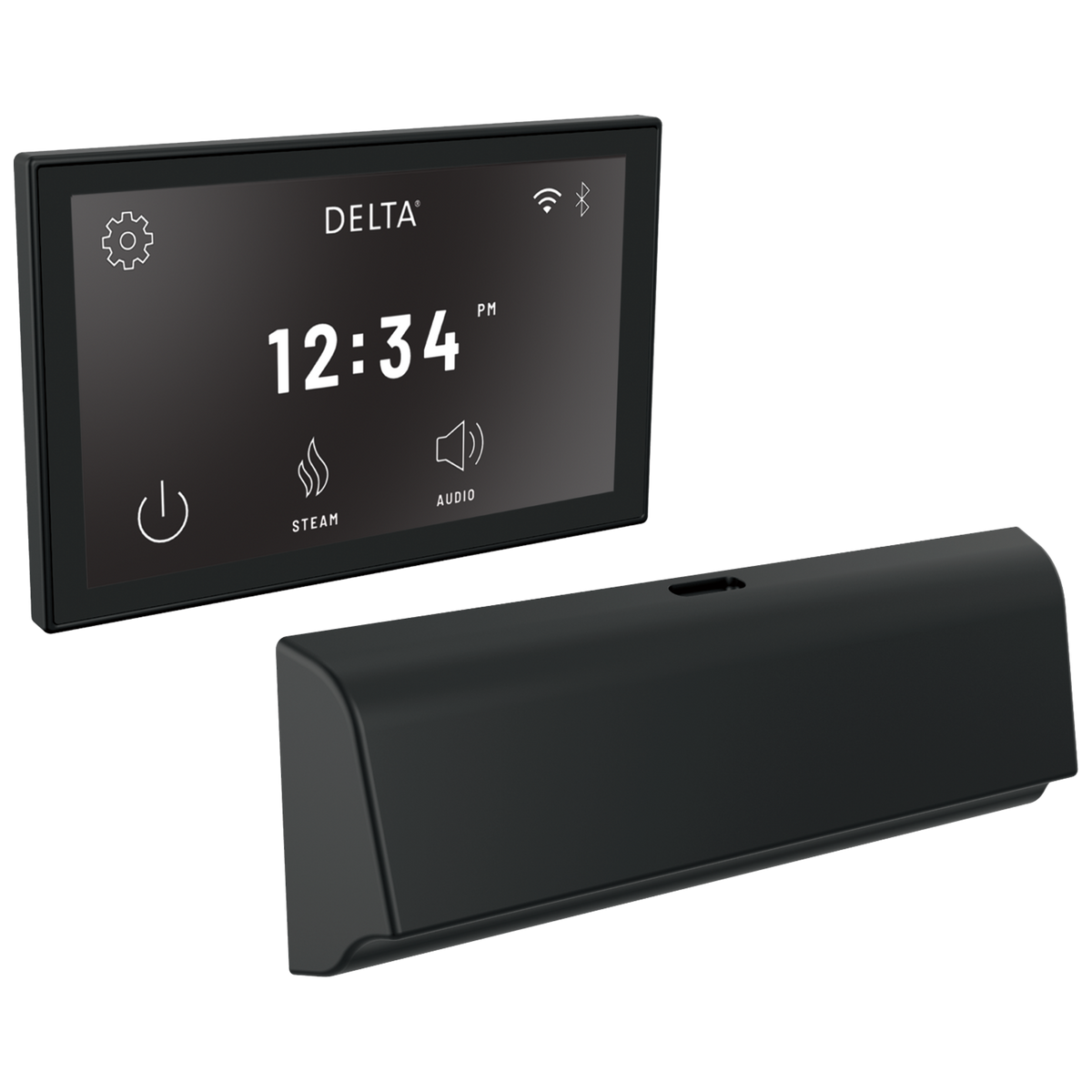 Delta SteamScape™ Deluxe System, Digital Interface and Unilateral Steam Head Package