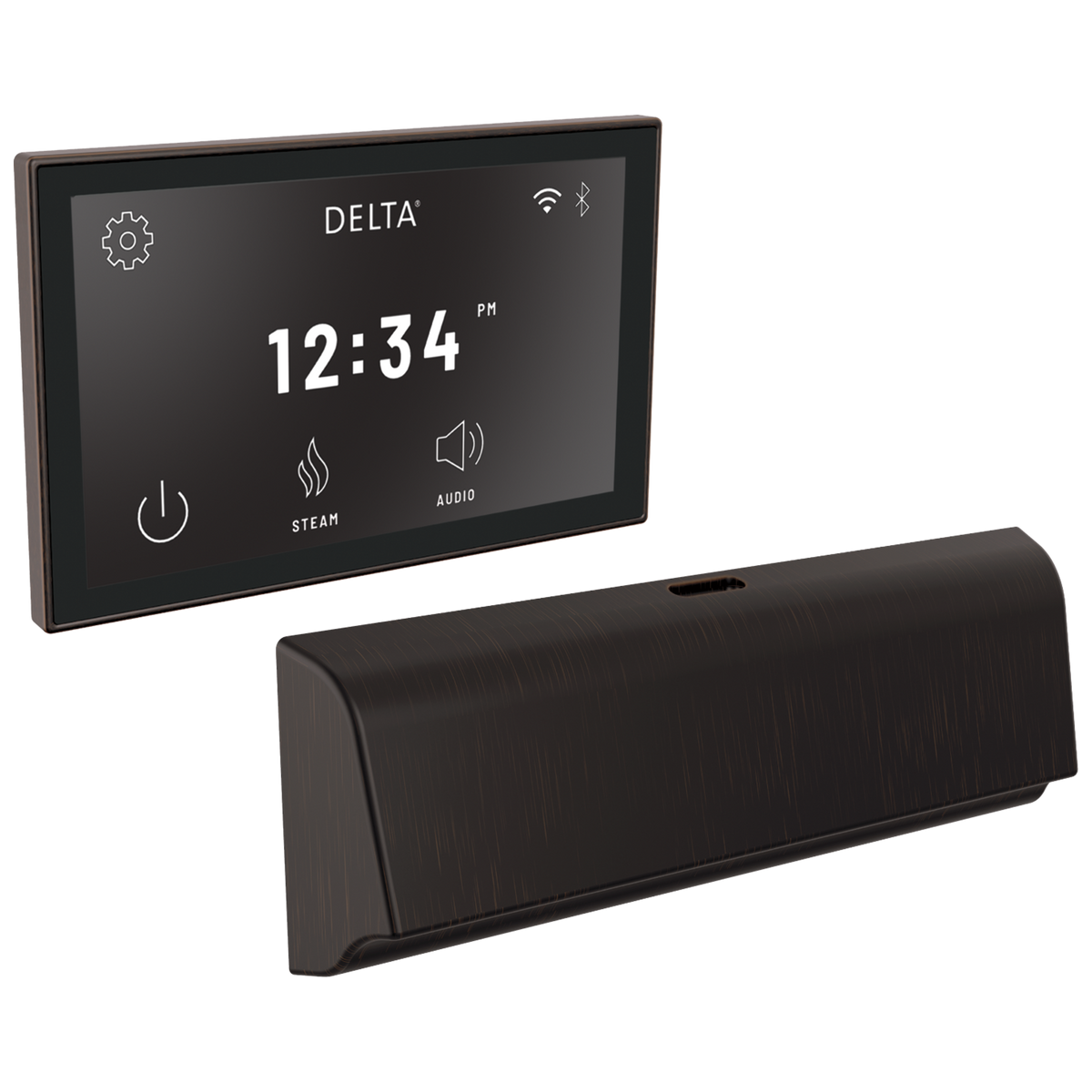 Delta SteamScape™ Deluxe System, Digital Interface and Unilateral Steam Head Package