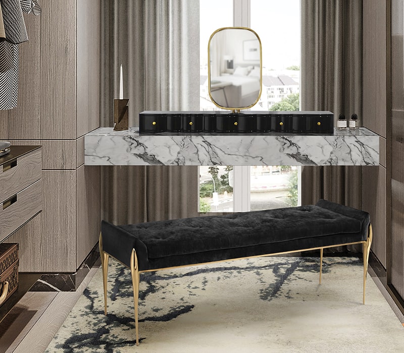 Maison Valentina Stiletto Bench