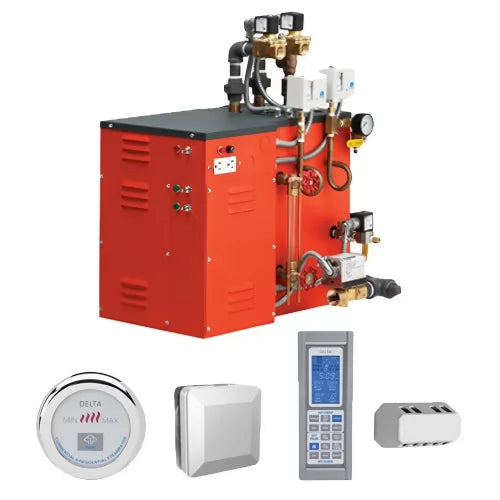 DELTA® Commercial Steam Generator 9kW Package with Control &amp; Steamhead