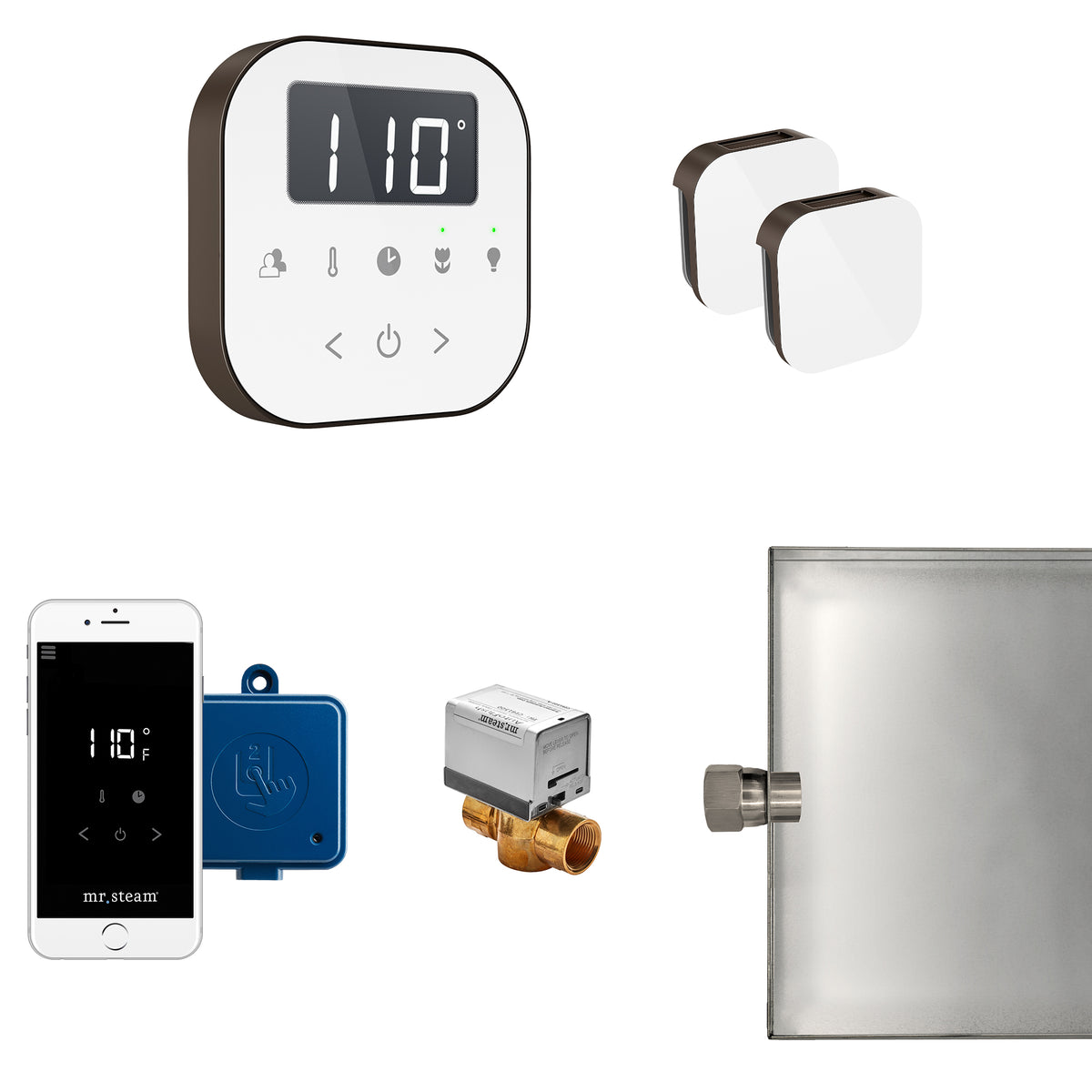 ABUTLERXW-OR_Mr. Steam_AirButler Max Steam Shower Control Package with AirTempo Control and Aroma Glass SteamHead
