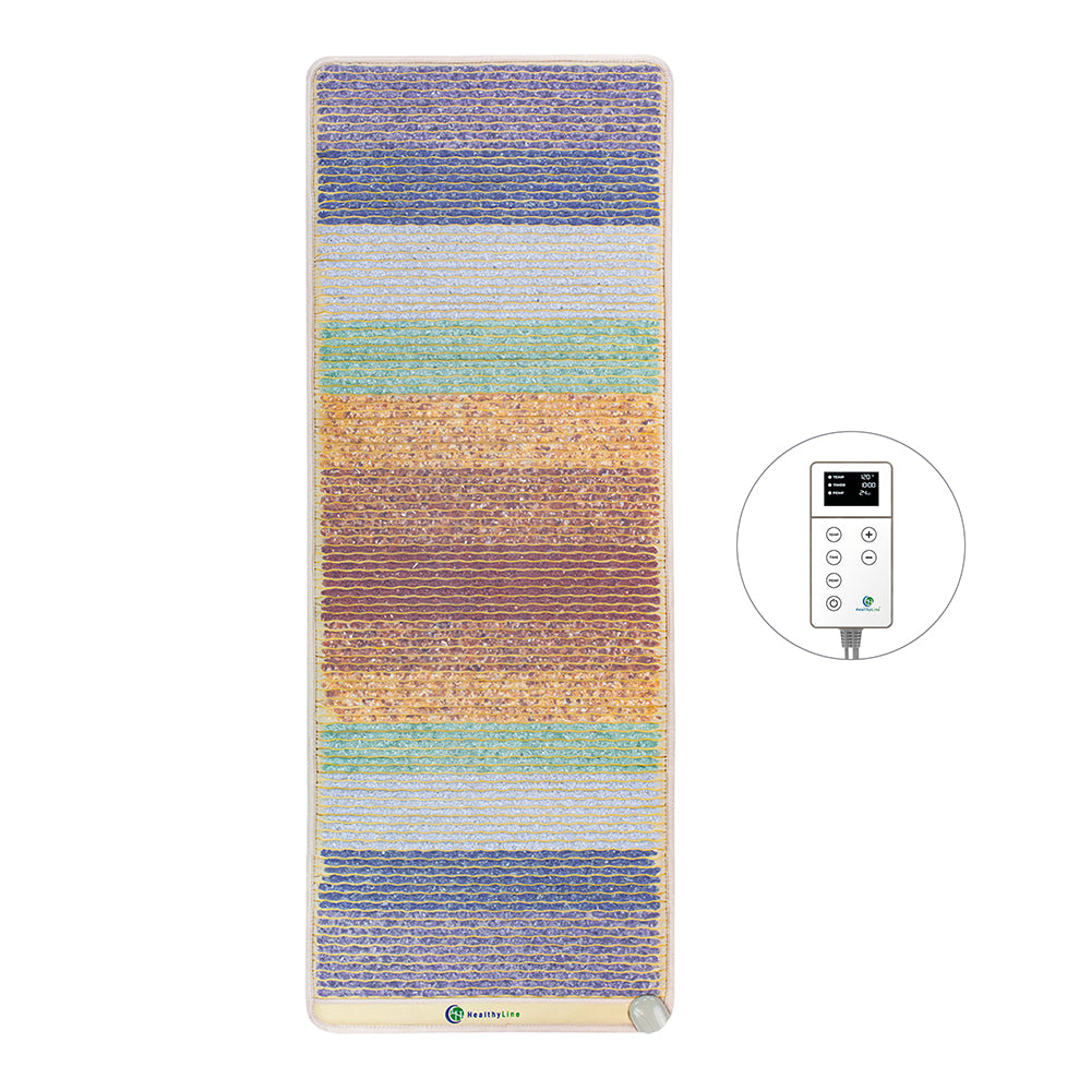 HealthyLine Rainbow-Mat™ Large 7428 Firm - PEMF Inframat Pro® First Edition Chakra Mat