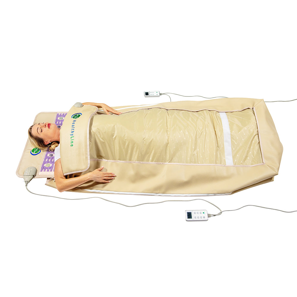 HealthyLine 360 Wrap Set™ TAJ &amp; SOFT Full Pro PLUS 7428 - Photon PEMF InfraMat Pro®