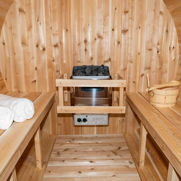 Leisurecraft Canadian Timber Serenity Barrel Sauna