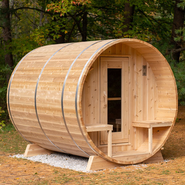 Leisurecraft Canadian Timber Serenity Barrel Sauna