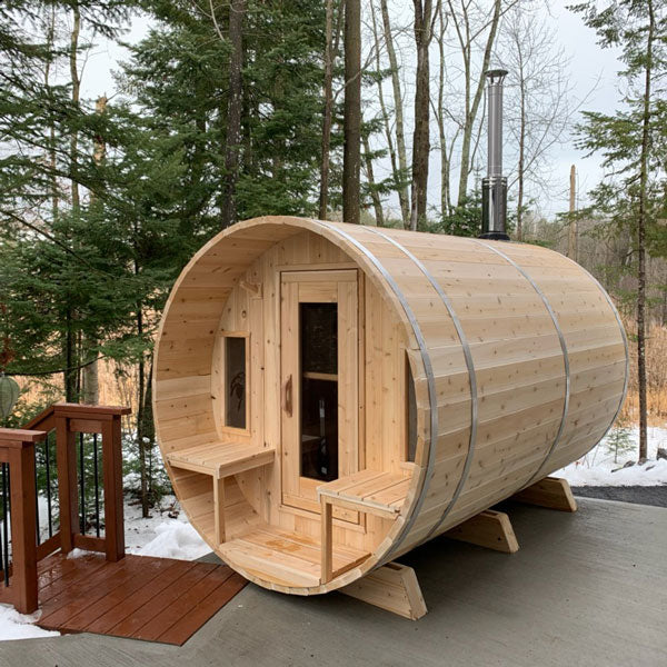 Leisurecraft Canadian Timber Tranquility Barrel Sauna