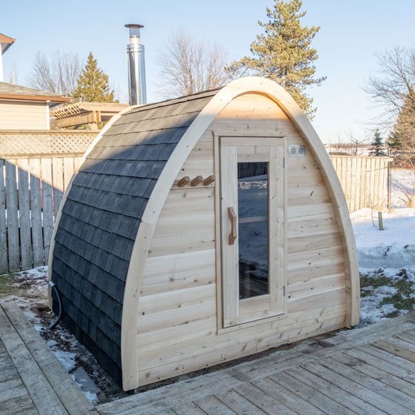 Leisurecraft Canadian Timber MiniPOD Sauna