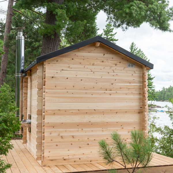 Leisurecraft Canadian Timber Georgian Cabin Sauna