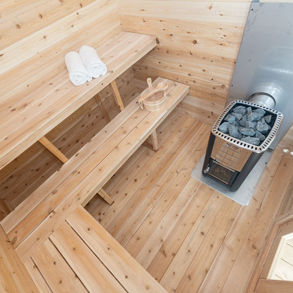 Leisurecraft Canadian Timber Georgian Cabin Sauna