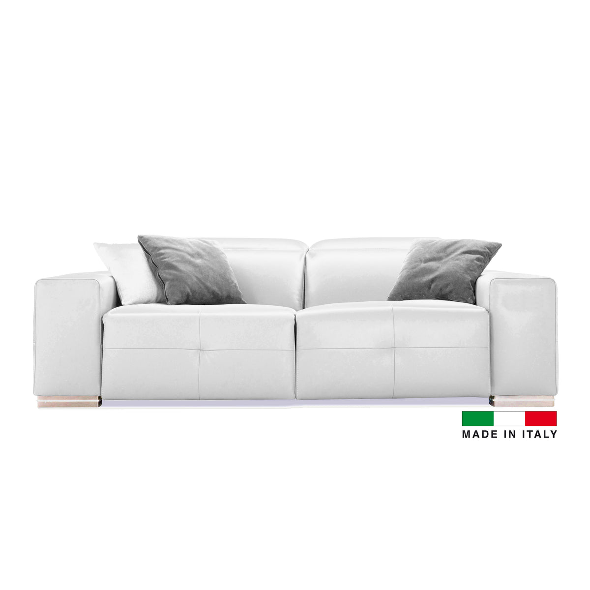 Bellini Italian Home Camilla Motion Loveseat - 2 Power Recliner 2 Motors