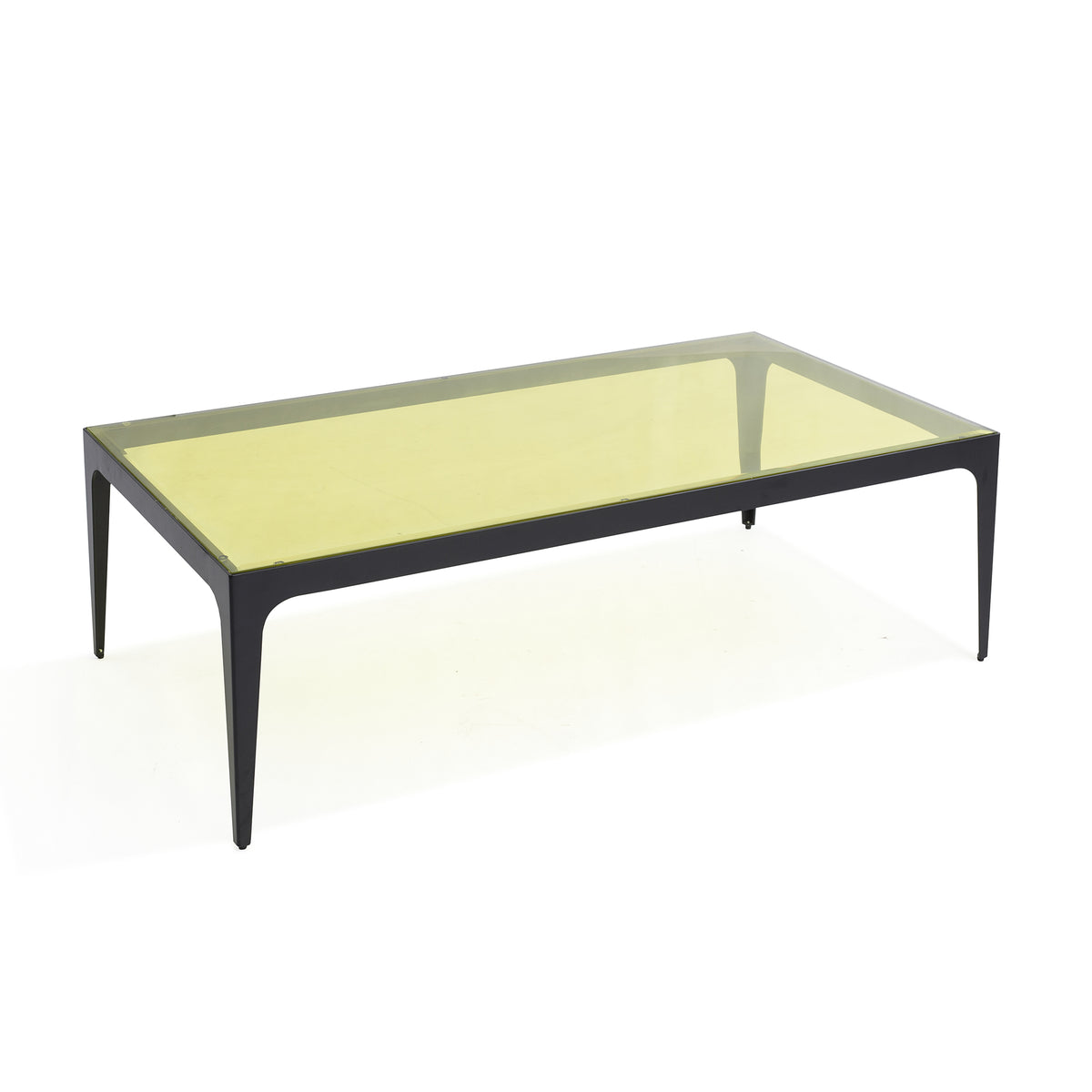 Bellini Italian Home Dynasty Coffee Table Rectangular Glass Top