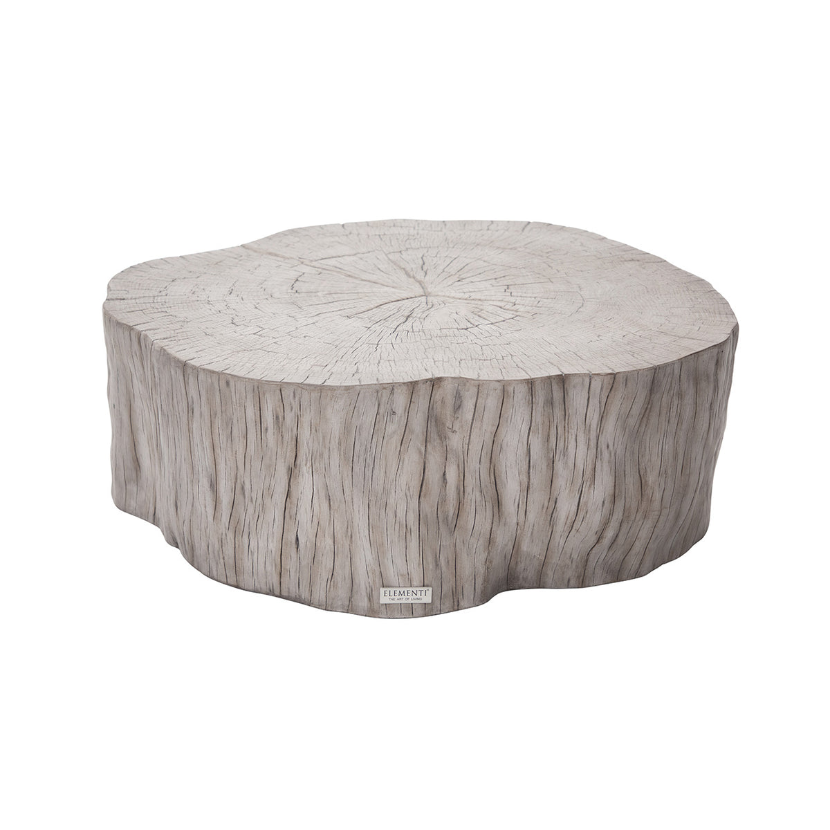 Elementi Home Daintree 42&quot; GFRC Round Coffee Table