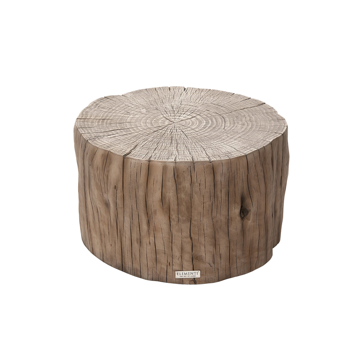 Elementi Home Daintree 28&quot; GFRC Round Coffee Table