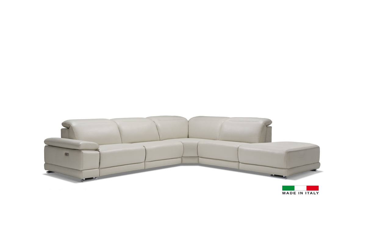 Bellini Italian Home Escape Sectional with 1 Motion