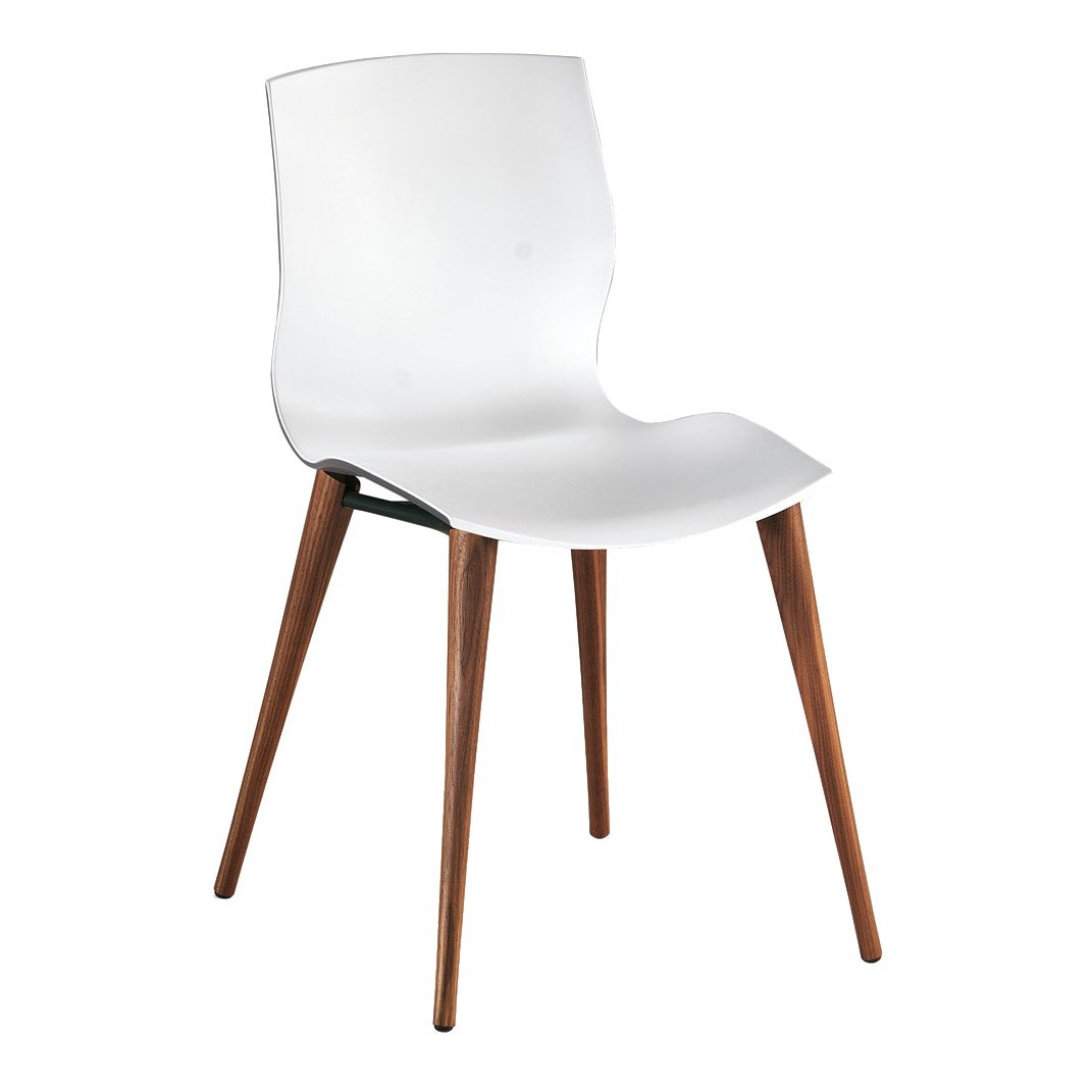 Bellini Italian Home Evalyn Chair White Seat - 2 Units