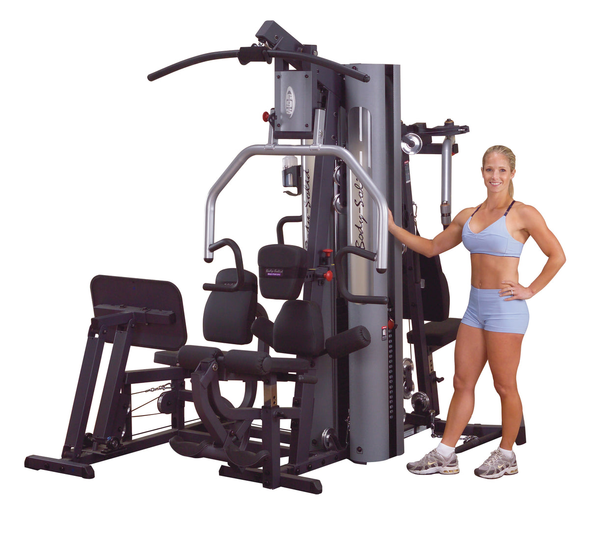 Body-Solid G9S Dual 210 lb. Weight Stack Gym with Leg Press