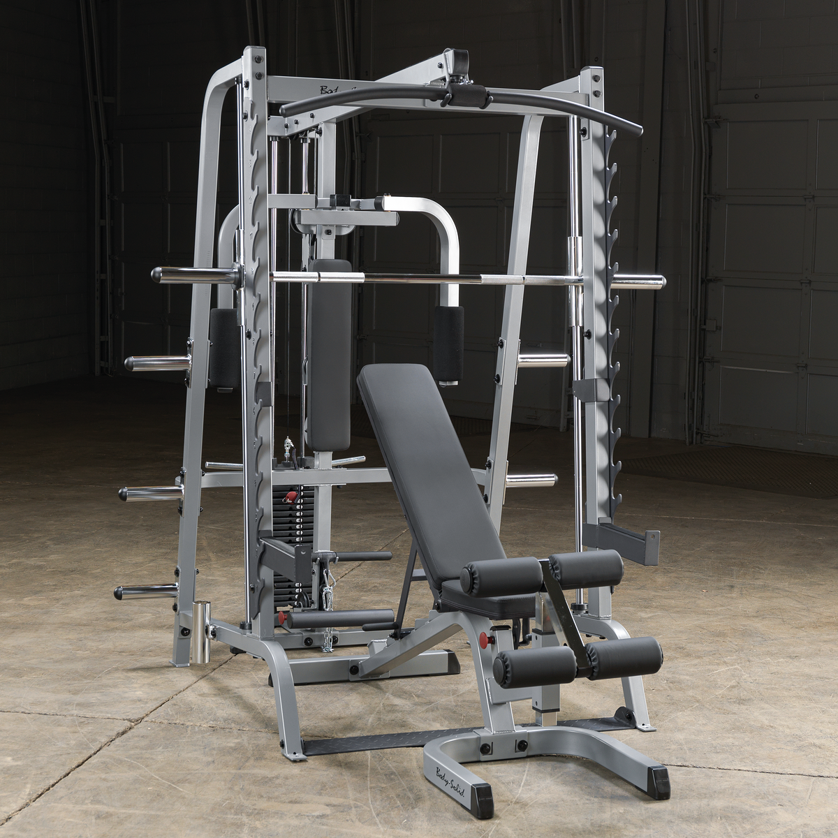 Body Solid Series 7 Smith Gym Package - GS348QP4