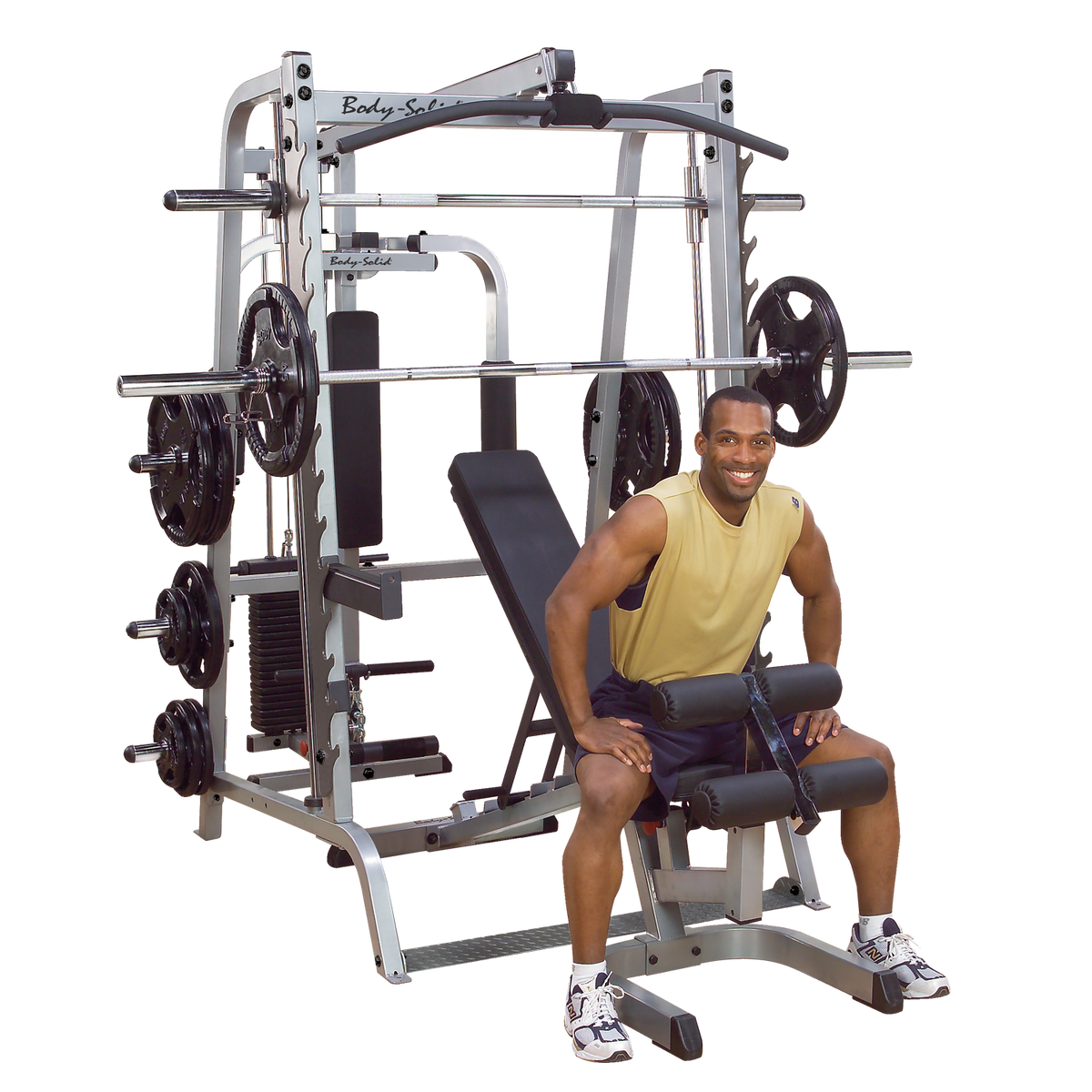 Body Solid Series 7 Smith Gym Package - GS348QP4