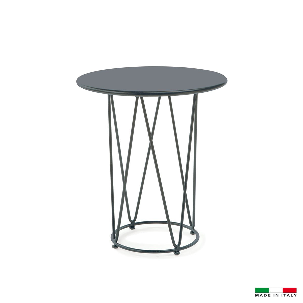 Bellini Italian Home Lucy Round Dining Table Grey