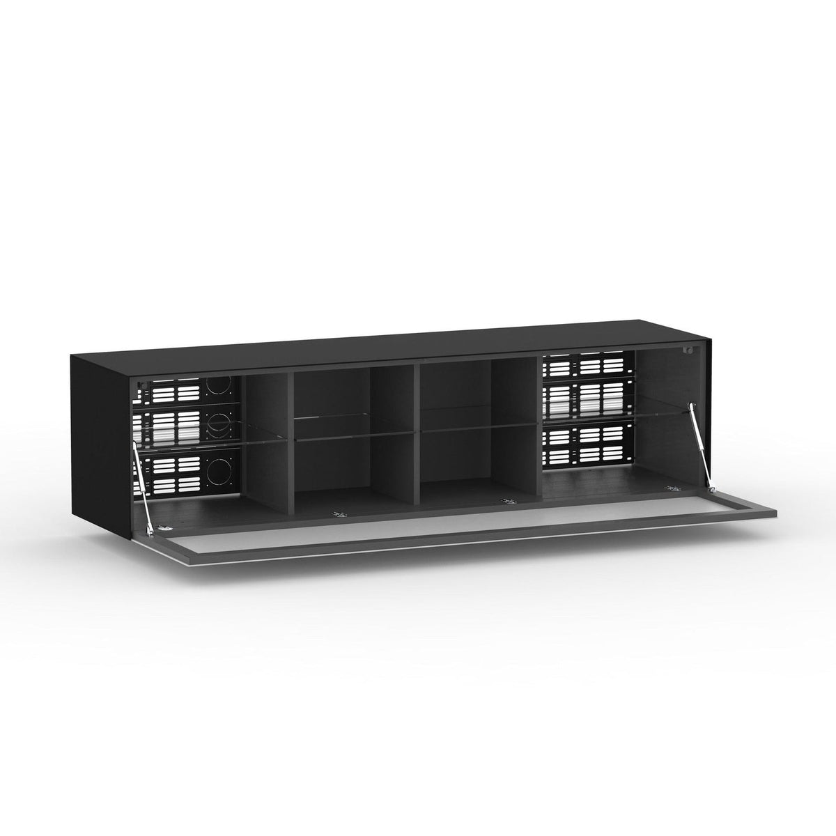 Bellini Italian Home Magic TV Stand Black and White