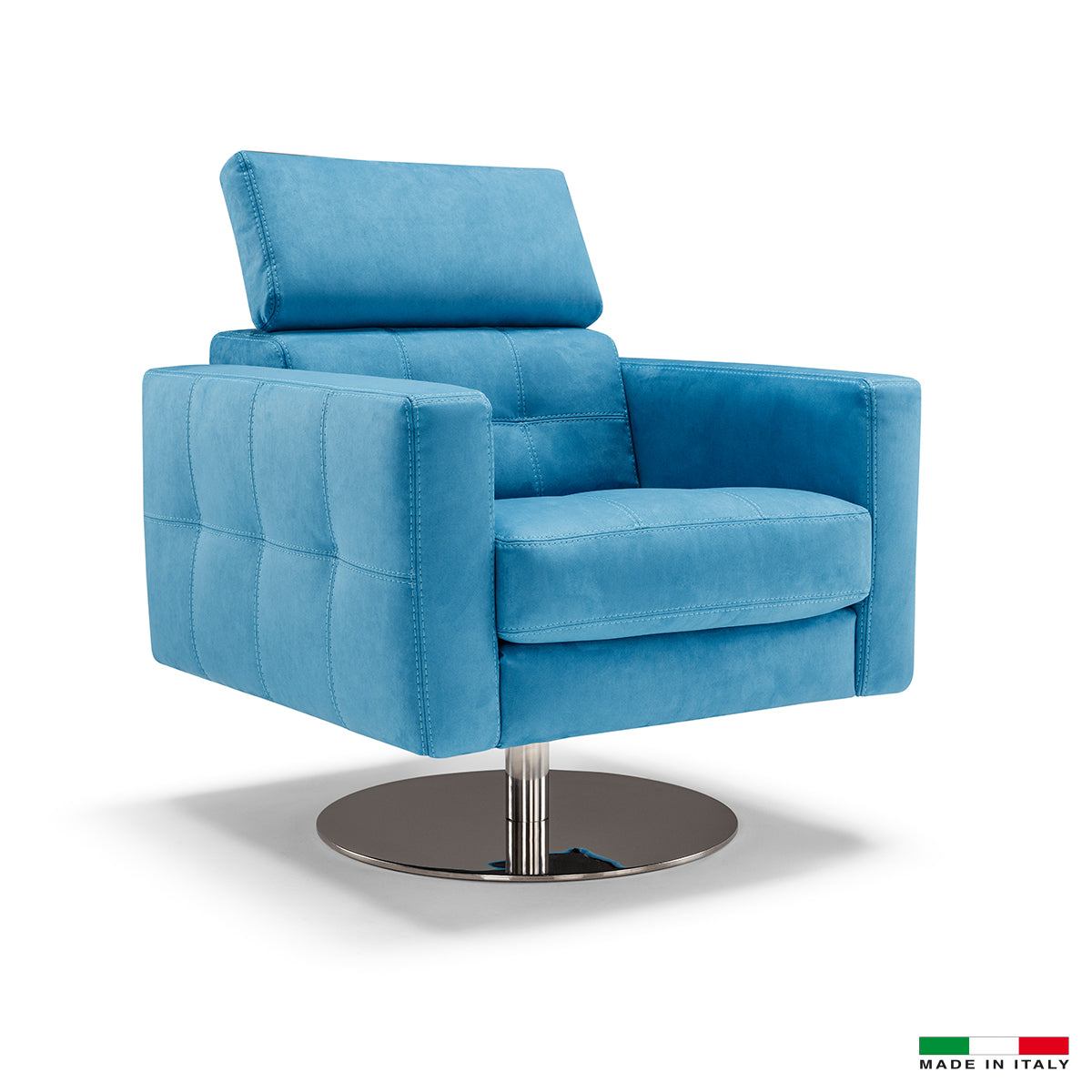 Bellini Italian Home Milo-2 Swivel Armchair