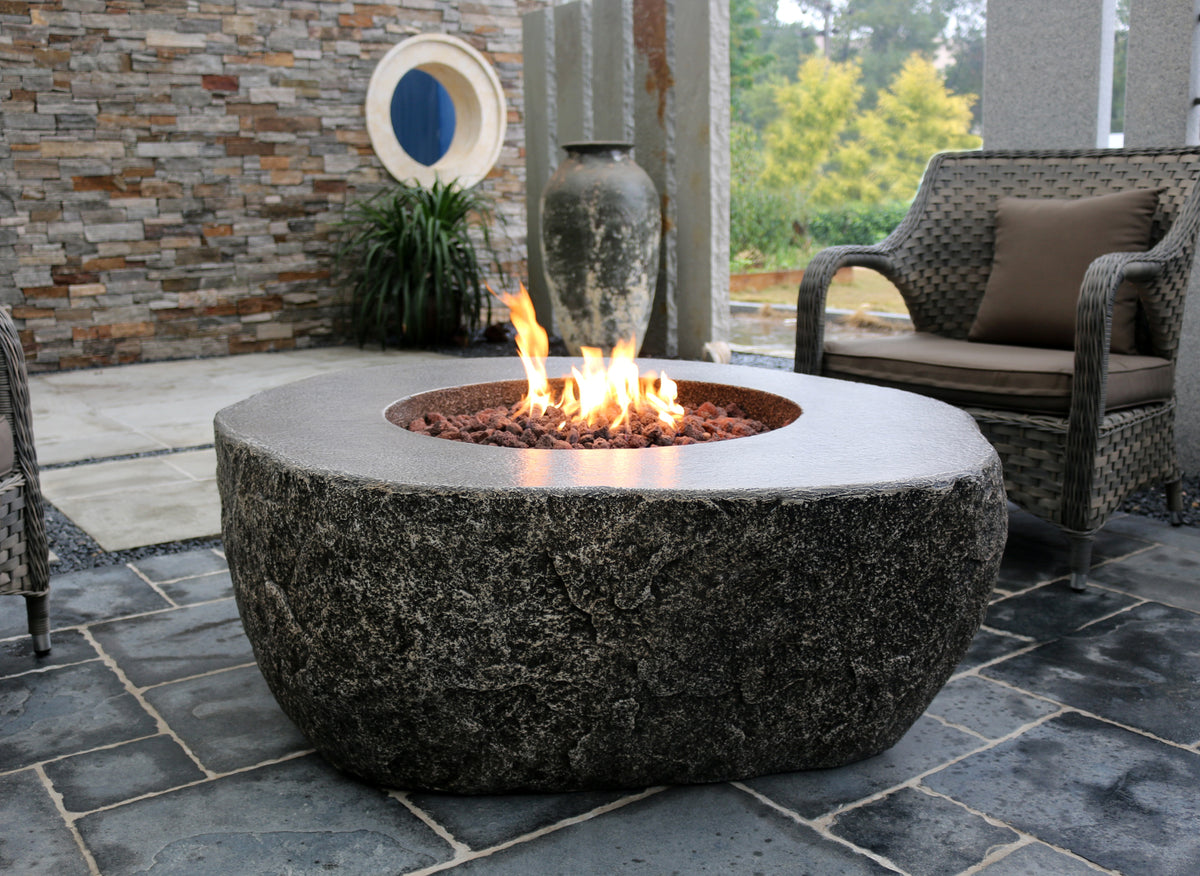 Elementi Fire Fiery Rock Fire Table