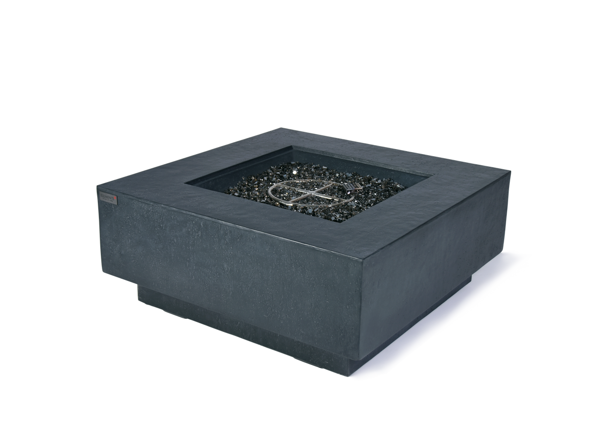 Elementi Plus OFG413DG Bergen Concrete Outdoor Fire Table