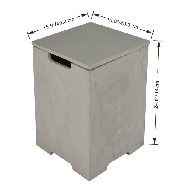 Elementi Plus SQUARE TANK COVER ONB404 SG/SL/SY