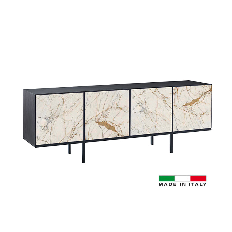 Bellini Italian Home Ombre Sideboard Golden White