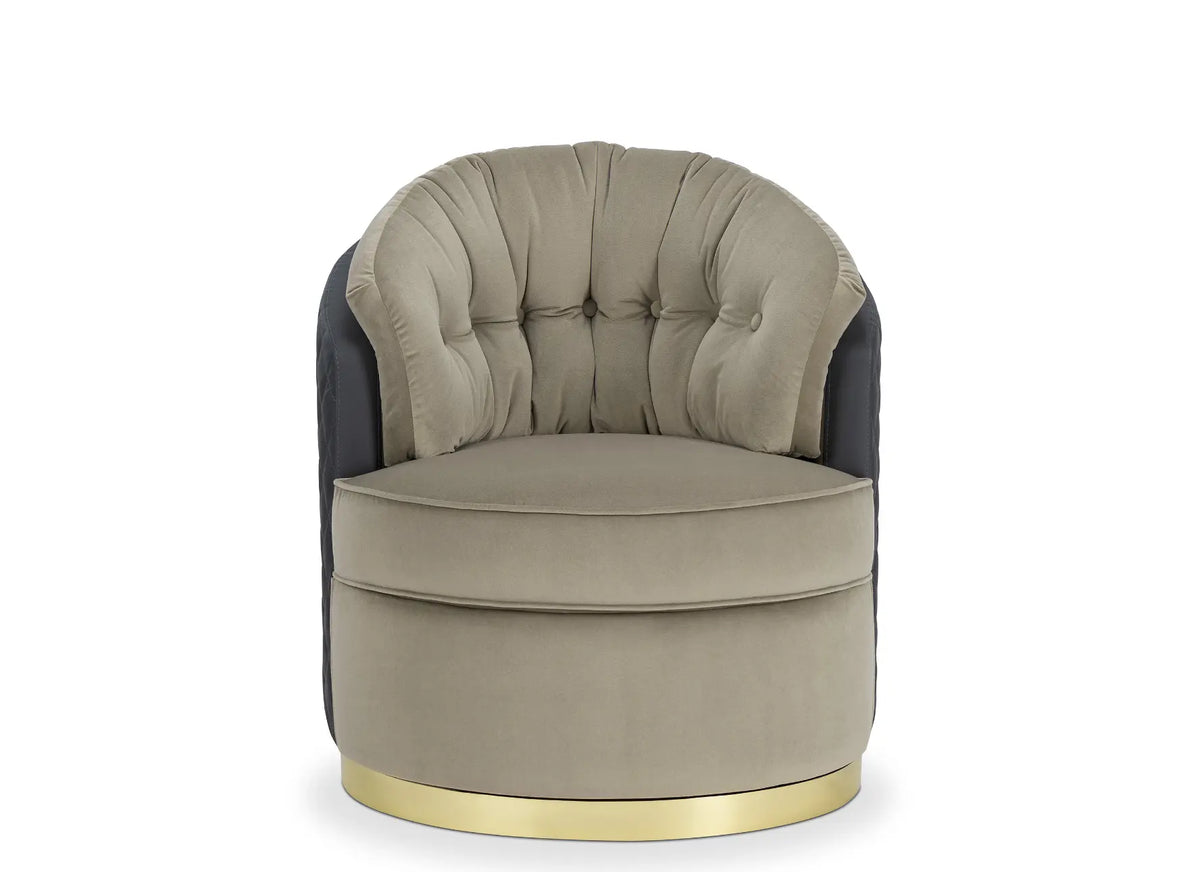 Luxxu Otto Swivel Armchair