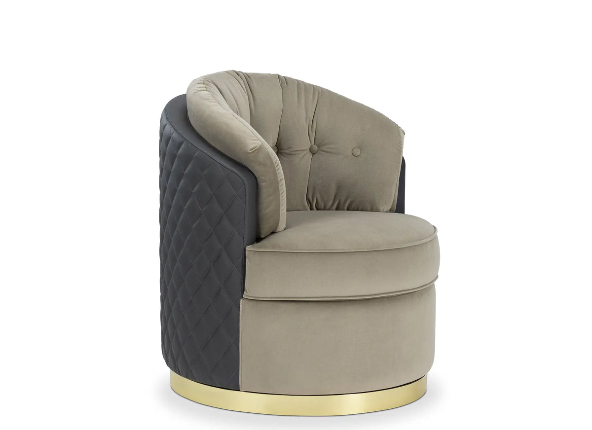 Luxxu Otto Swivel Armchair