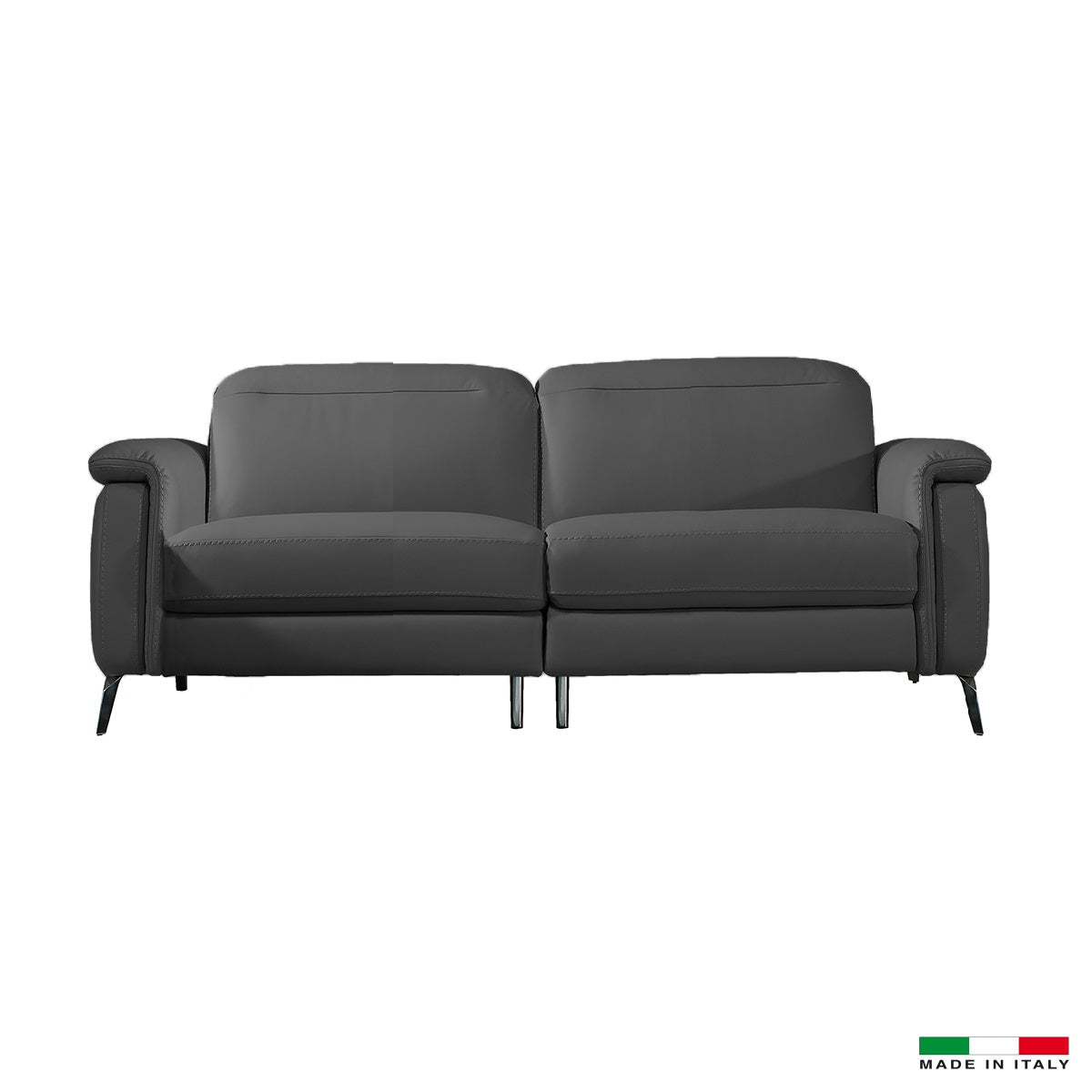 Bellini Italian Home Oxford Loveseat, Cat 50 Grey 50865