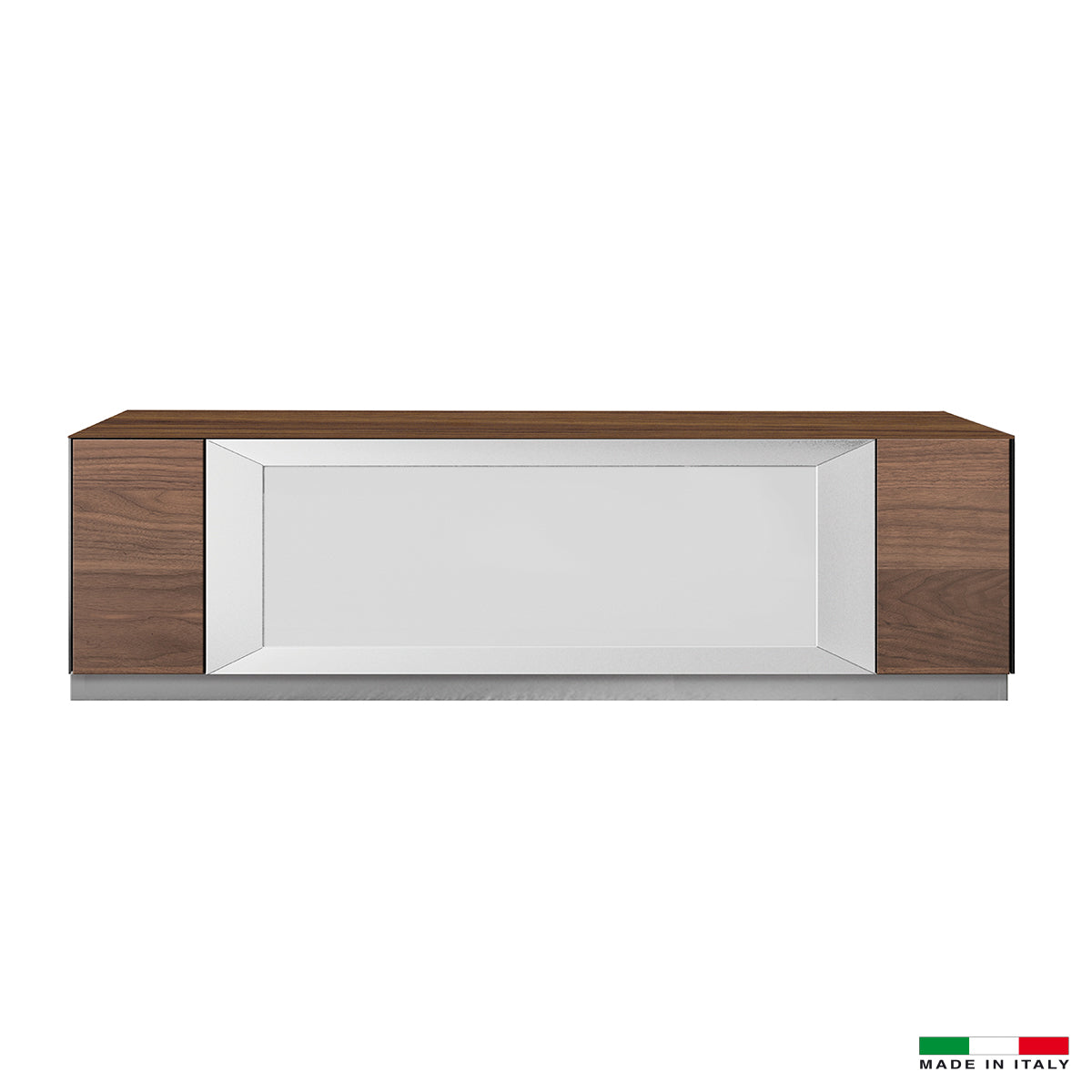 Bellini Italian Home Quarz TV White and Walnut