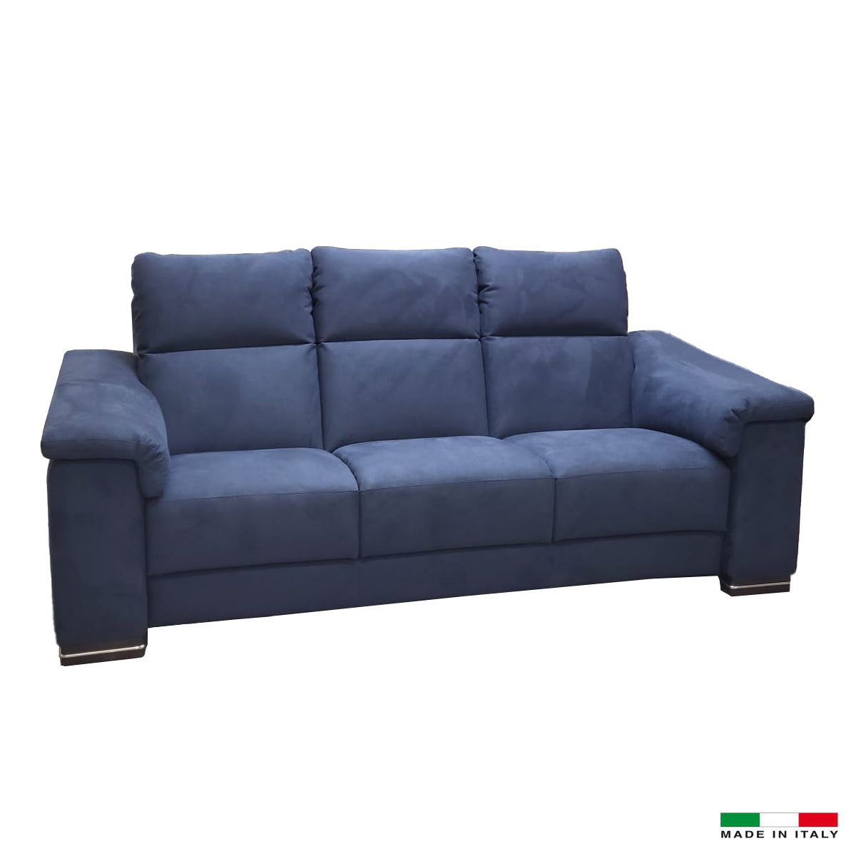 Bellini Italian Home Sorrento Sofa, Seafoam Novabuk (60)