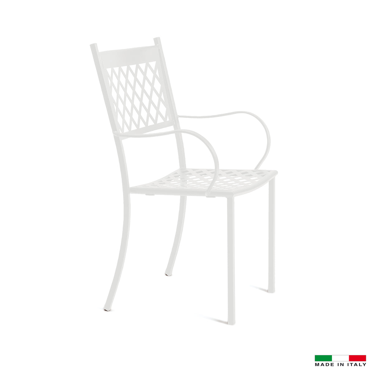 Bellini Italian Home Summertime Armchair White - 4 Units