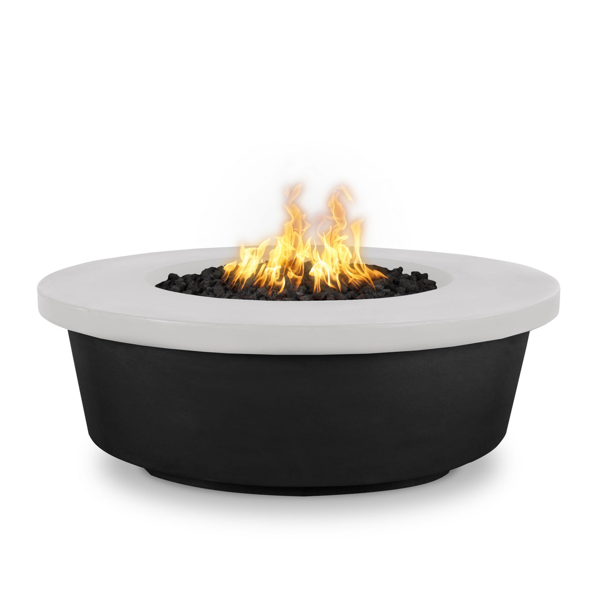 The Outdoor Plus Round Tempe Fire Pit - Powder Coated Metal