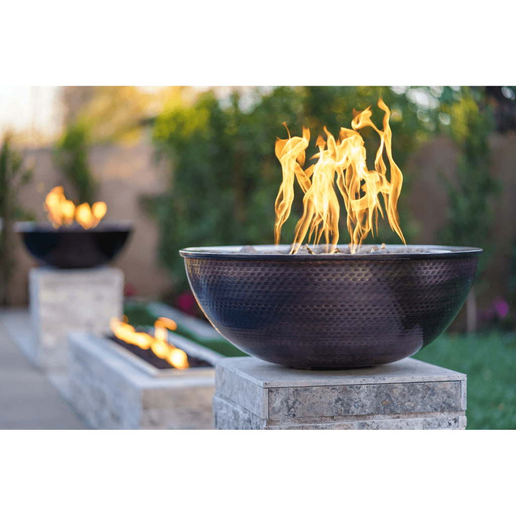 The Outdoor Plus 27&quot; Round Sedona Fire Bowl - Copper