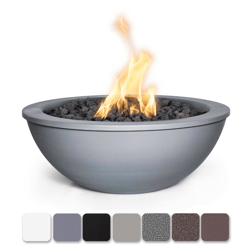 The Outdoor Plus 27&quot; Round Sedona Fire Bowl - Powder Coated Metal