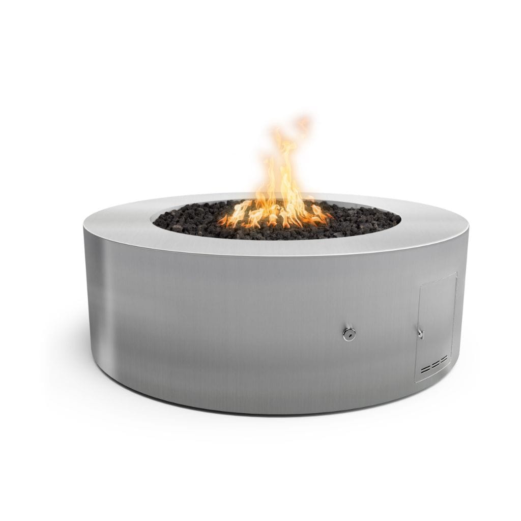 The Outdoor Plus Round Unity Fire Pit - Stainless Steel