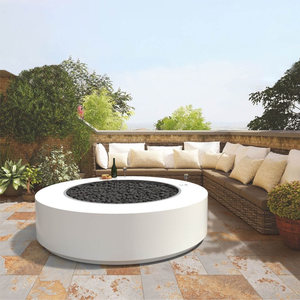 The Outdoor Plus 48&quot; Round Unity Fire Pit - Powder Coated Metal