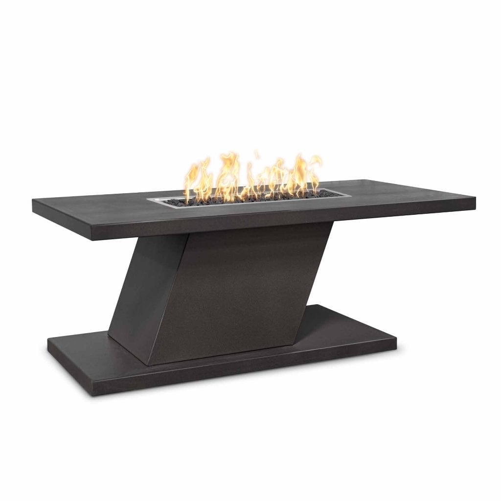 The Outdoor Plus Rectangular Imperial 60&quot; Fire Table - Powder Coated Metal