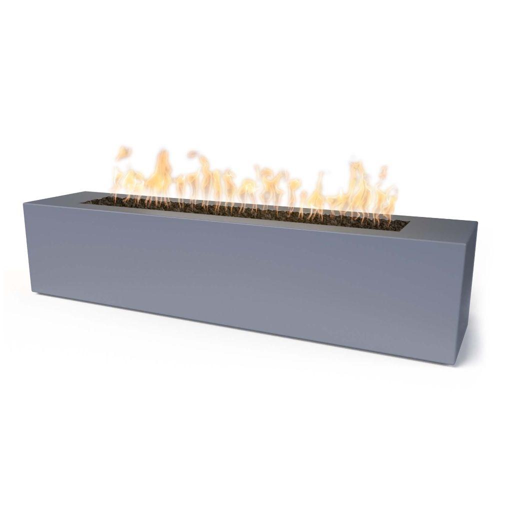 The Outdoor Plus 72&quot; Rectangular Carmen Fire Pit - Powder Coated Metal