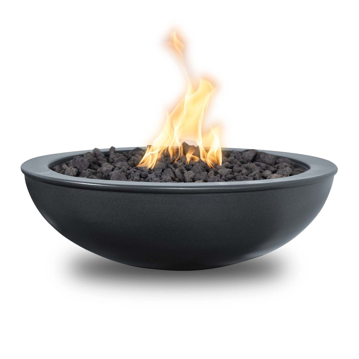 The Outdoor Plus Round Sedona 36&quot; Fire Bowl - Powder Coated Metal