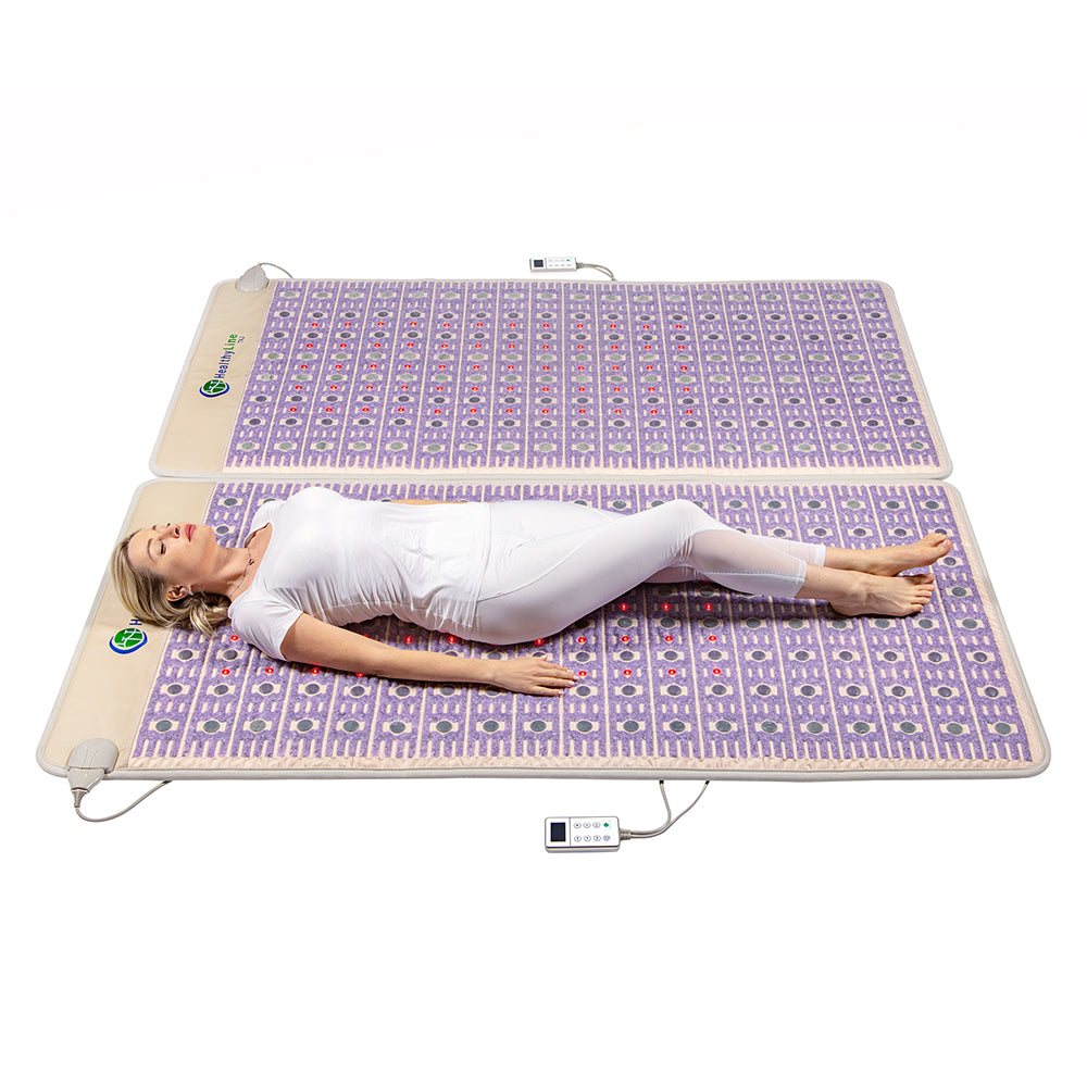 HealthyLine TAJ-Mat™ King 8076 Firm - Photon PEMF Split Inframat Pro®